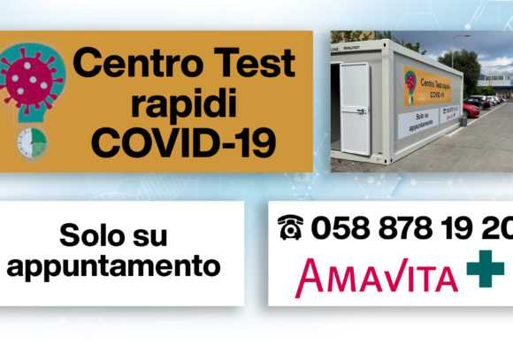Amavita: Test rapidi COVID-19