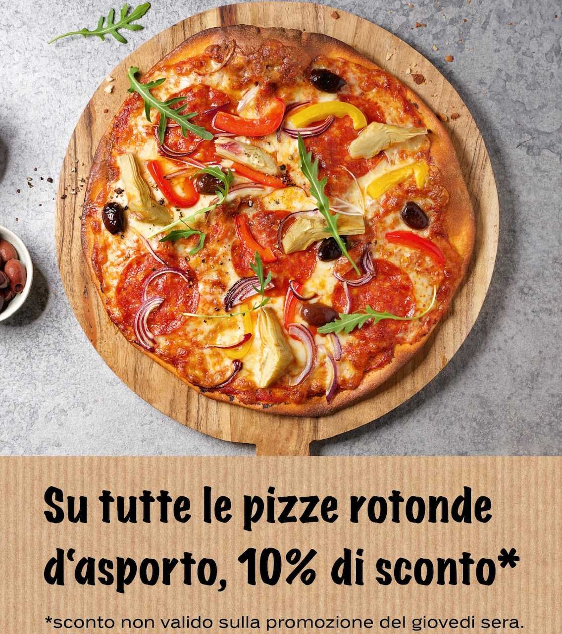 Al ristorante pizzeria Coop