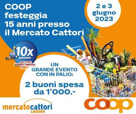 GRANDE FESTA: 15 anni di coop al mercato cattori